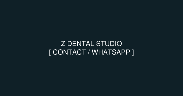 Z Dental Studio (Dentist) in First Floor, Super Market, Mount View Plaza, School Rd, F-6 Markaz F 6 Markaz F-6, Islamabad, 44000, Pakistan